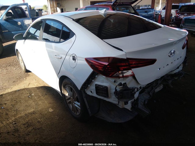 Aukcja sprzedaży 2019 Hyundai Elantra Sel, vin: 5NPD84LFXKH424308, numer aukcji: 46238565