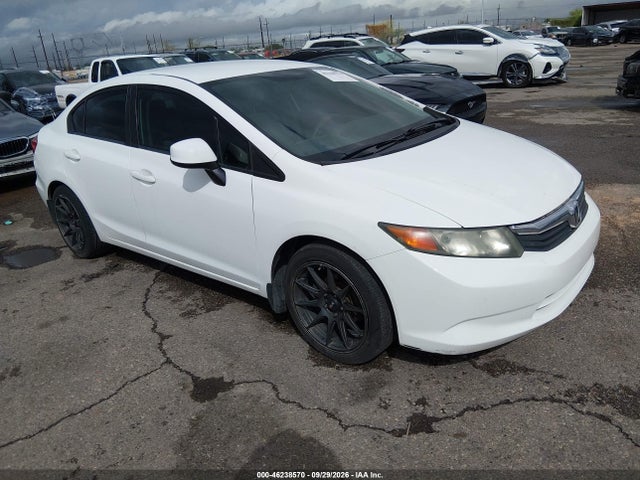 Auction sale of the 2012 Honda Civic Sdn Lx, vin: 19XFB2F54CE344719, lot number: 46238570