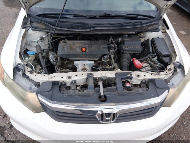 2012 Honda Civic Sdn Lx მანქანა იყიდება აუქციონზე, vin: 19XFB2F54CE344719, აუქციონის ნომერი: 46238570