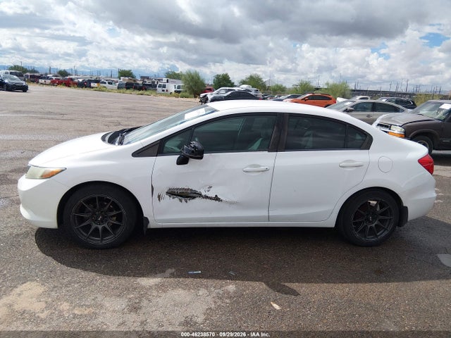 2012 Honda Civic Sdn Lx მანქანა იყიდება აუქციონზე, vin: 19XFB2F54CE344719, აუქციონის ნომერი: 46238570