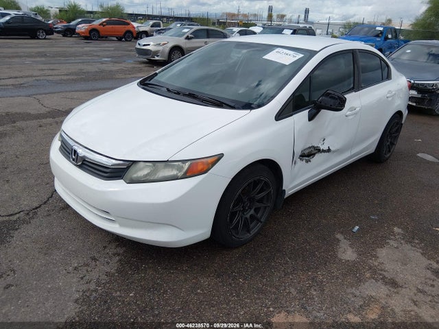 2012 Honda Civic Sdn Lx მანქანა იყიდება აუქციონზე, vin: 19XFB2F54CE344719, აუქციონის ნომერი: 46238570