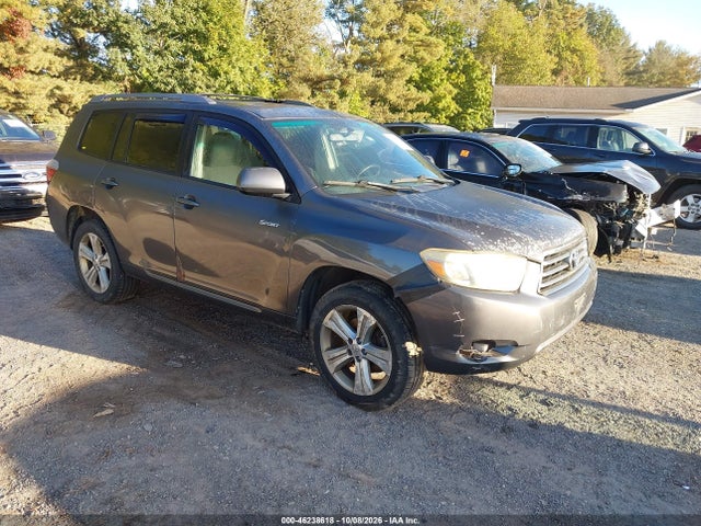 Продаж на аукціоні авто 2008 Toyota Highlander Sport, vin: JTEES43A782009172, номер лоту: 46238618