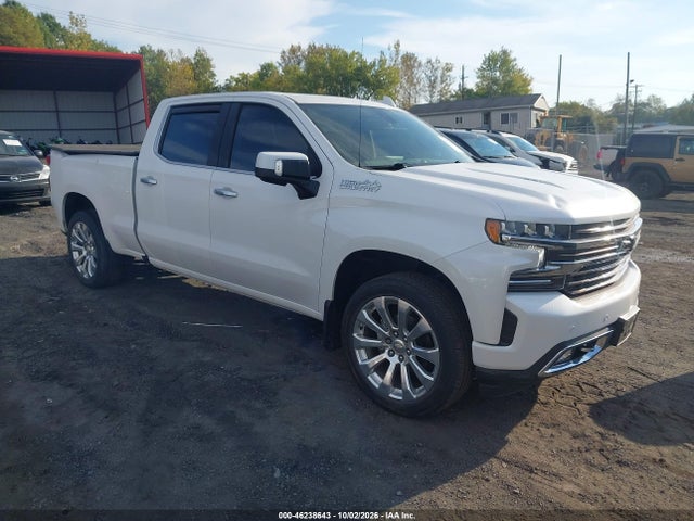 46238643 :رقم المزاد ، 1GCUYHEL0MZ272951 vin ، 2021 Chevrolet Silverado 1500 4wd  Standard Bed High Country مزاد بيع
