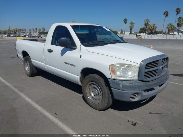 2007 Dodge Ram 1500 St მანქანა იყიდება აუქციონზე, vin: 1D7HA16K67J544463, აუქციონის ნომერი: 46238672