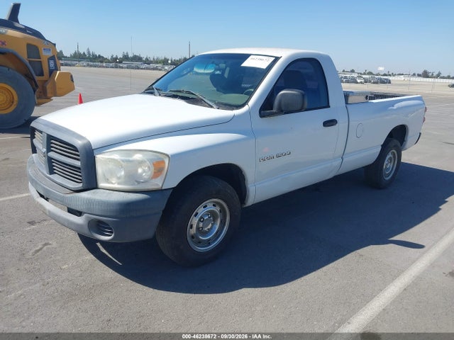 2007 Dodge Ram 1500 St მანქანა იყიდება აუქციონზე, vin: 1D7HA16K67J544463, აუქციონის ნომერი: 46238672