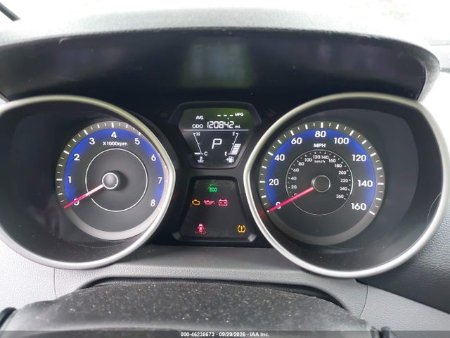 2013 Hyundai Elantra Gls მანქანა იყიდება აუქციონზე, vin: KMHDH4AE2DU927989, აუქციონის ნომერი: 46238673