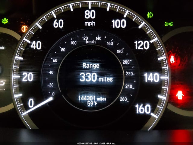 46238705 :رقم المزاد ، 1HGCR2F09GA036846 vin ، 2016 Honda Accord Ex مزاد بيع