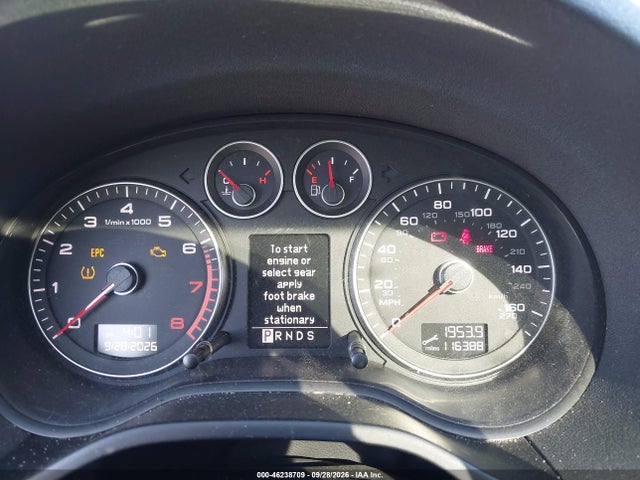 46238709 :رقم المزاد ، WAUHE78P69A045611 vin ، 2009 Audi A3 2.0t مزاد بيع