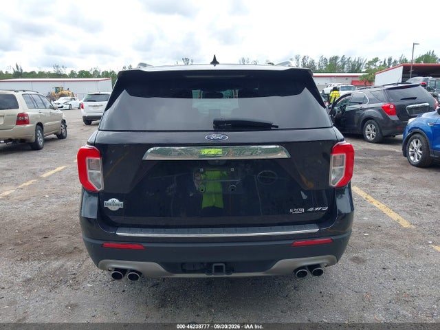 46238777 :رقم المزاد ، 1FM5K8LC0MGB76799 vin ، 2021 Ford Explorer King Ranch مزاد بيع