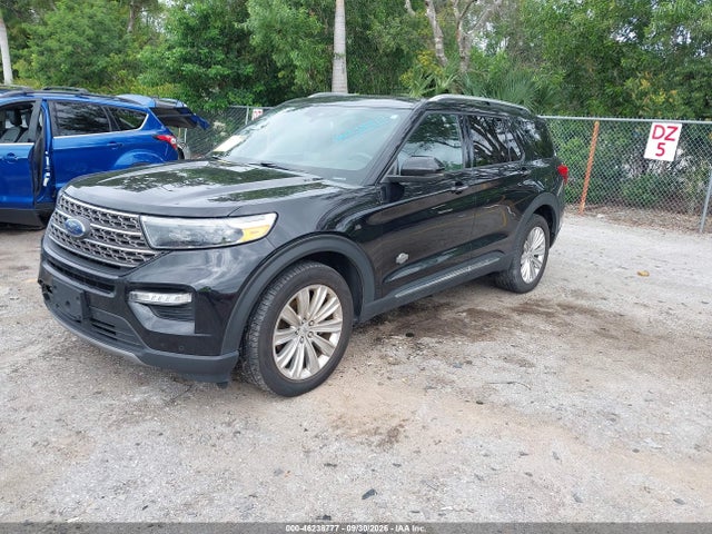 46238777 :رقم المزاد ، 1FM5K8LC0MGB76799 vin ، 2021 Ford Explorer King Ranch مزاد بيع