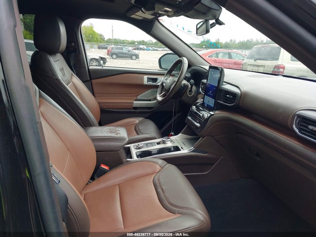 46238777 :رقم المزاد ، 1FM5K8LC0MGB76799 vin ، 2021 Ford Explorer King Ranch مزاد بيع