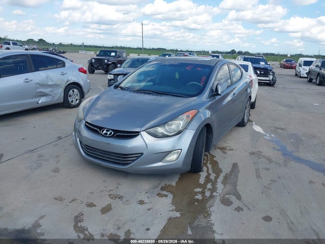 2011 Hyundai Elantra Limited (ulsan Plant) მანქანა იყიდება აუქციონზე, vin: KMHDH4AE7BU148388, აუქციონის ნომერი: 46238880