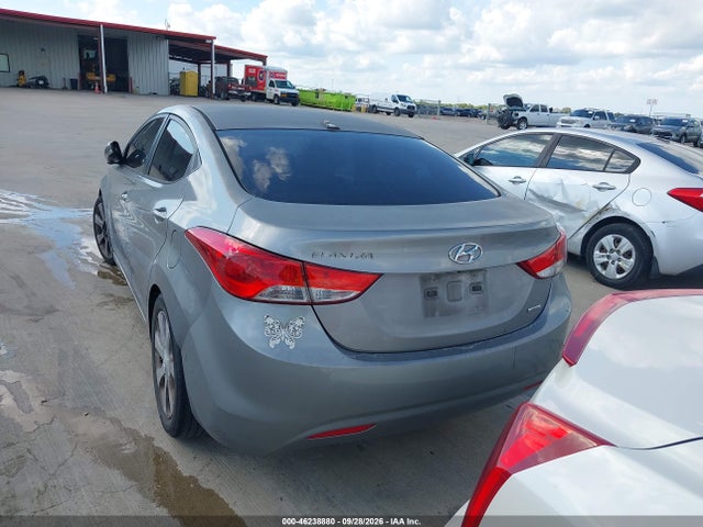 2011 Hyundai Elantra Limited (ulsan Plant) მანქანა იყიდება აუქციონზე, vin: KMHDH4AE7BU148388, აუქციონის ნომერი: 46238880