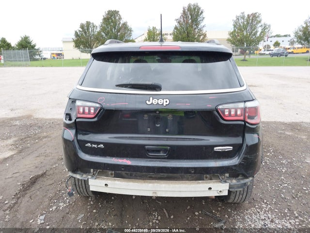 Продажа на аукционе авто 2018 Jeep Compass Latitude 4x4, vin: 3C4NJDBB0JT393768, номер лота: 46239160
