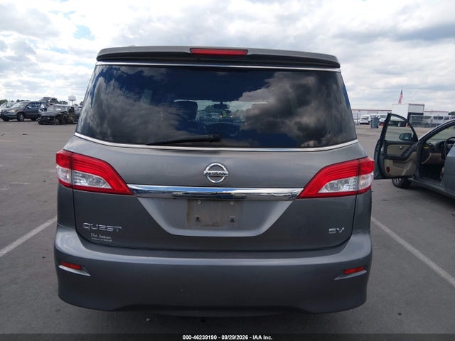 Продажа на аукционе авто 2015 Nissan Quest Sv, vin: JN8AE2KP4F9122266, номер лота: 46239190
