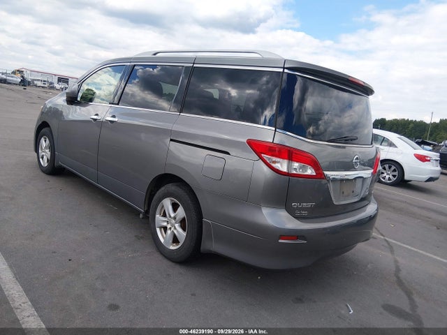 Продажа на аукционе авто 2015 Nissan Quest Sv, vin: JN8AE2KP4F9122266, номер лота: 46239190