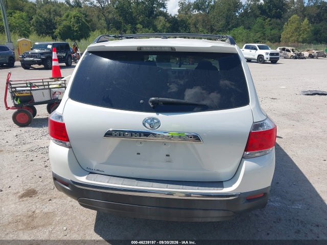 46239197 :رقم المزاد ، 5TDYK3EHXCS083581 vin ، 2012 Toyota Highlander Limited V6 مزاد بيع
