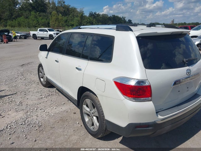 46239197 :رقم المزاد ، 5TDYK3EHXCS083581 vin ، 2012 Toyota Highlander Limited V6 مزاد بيع