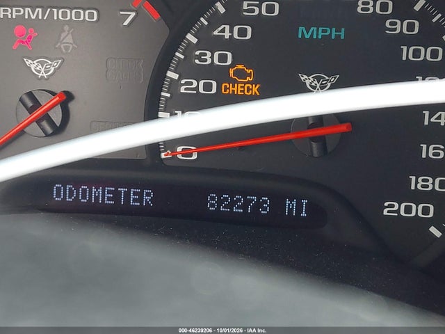 46239206 :رقم المزاد ، 1G1YY22G3V5106852 vin ، 1997 Chevrolet Corvette مزاد بيع
