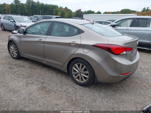 46239222 :رقم المزاد ، 5NPDH4AE4FH561342 vin ، 2015 Hyundai Elantra Se مزاد بيع