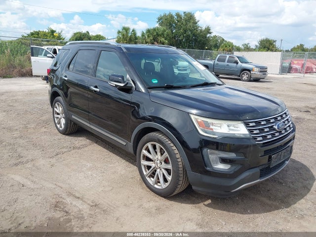 2017 Ford Explorer Limited მანქანა იყიდება აუქციონზე, vin: 1FM5K8FH1HGB25695, აუქციონის ნომერი: 46239353