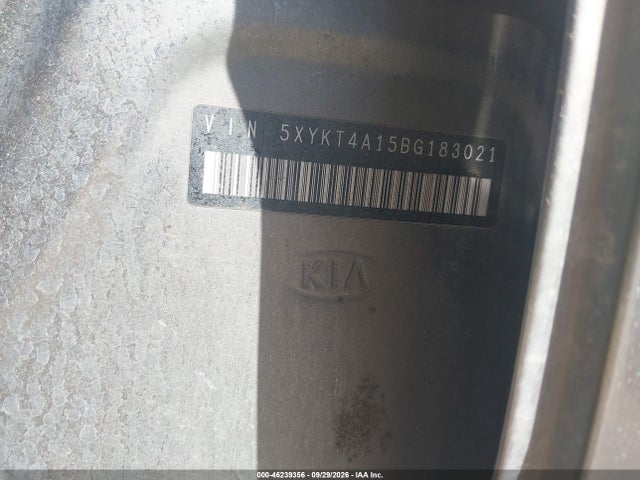 Aukcja sprzedaży 2011 Kia Sorento Lx, vin: 5XYKT4A15BG183021, numer aukcji: 46239356