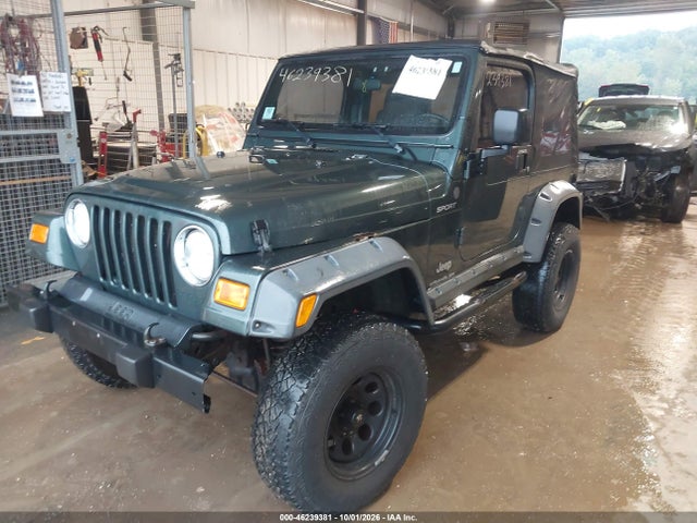 46239381 :رقم المزاد ، 1J4FA49S94P734470 vin ، 2004 Jeep Wrangler Sport مزاد بيع