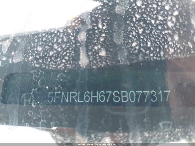 Honda Odyssey Ex-l 2025 5FNRL6H67SB077317 Image 9