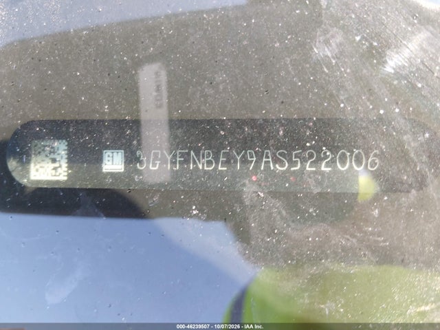 46239507 :رقم المزاد ، 3GYFNBEY9AS522006 vin ، 2010 Cadillac Srx Performance Collection مزاد بيع
