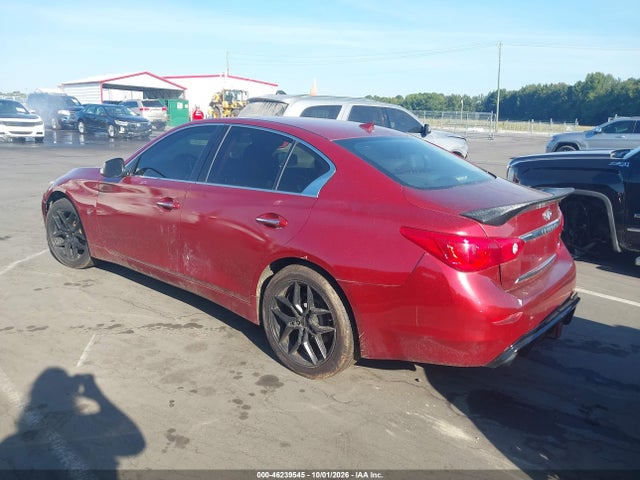 2014 Infiniti Q50 Premium მანქანა იყიდება აუქციონზე, vin: JN1BV7AR2EM682897, აუქციონის ნომერი: 46239545
