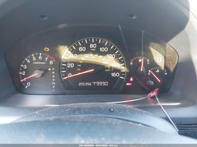 46239588 :رقم المزاد ، 1HGCM56475A126108 vin ، 2005 Honda Accord 2.4 Lx مزاد بيع