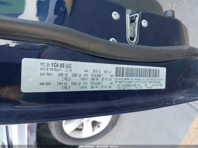 Aukcja sprzedaży 2017 Jeep Patriot Sport 4x4, vin: 1C4NJRBB8HD173923, numer aukcji: 46239601