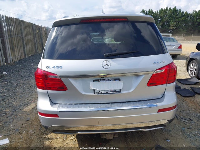 2015 Mercedes-benz Gl 450 4matic მანქანა იყიდება აუქციონზე, vin: 4JGDF6EE1FA596483, აუქციონის ნომერი: 46239662