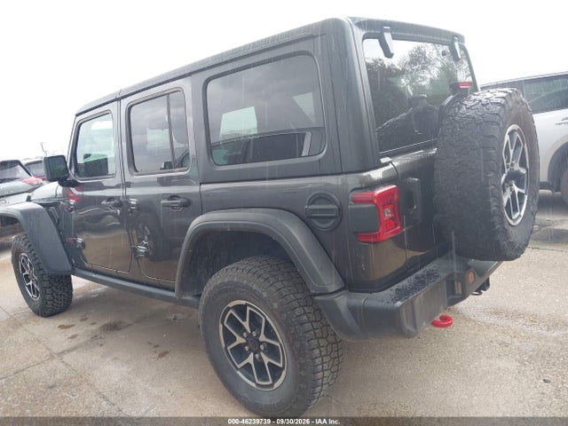 2025 Jeep Wrangler 4-door Rubicon 4x4 მანქანა იყიდება აუქციონზე, vin: 1C4PJXFN5SW528723, აუქციონის ნომერი: 46239739