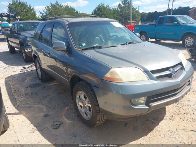 2002 Acura Mdx მანქანა იყიდება აუქციონზე, vin: 2HNYD18632H519297, აუქციონის ნომერი: 46239752