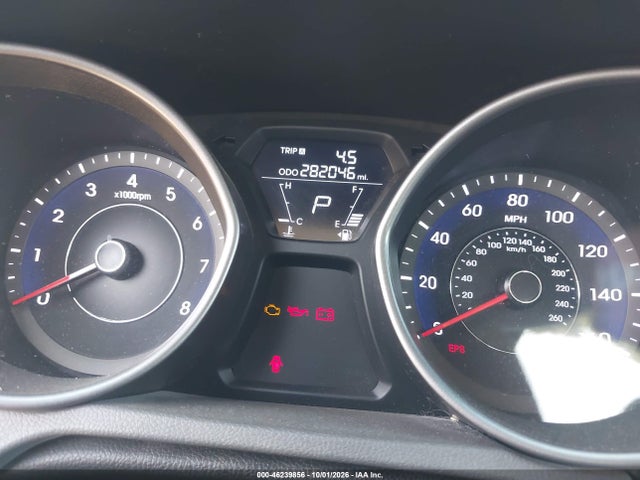 2013 Hyundai Elantra Gls მანქანა იყიდება აუქციონზე, vin: 5NPDH4AE6DH211269, აუქციონის ნომერი: 46239856