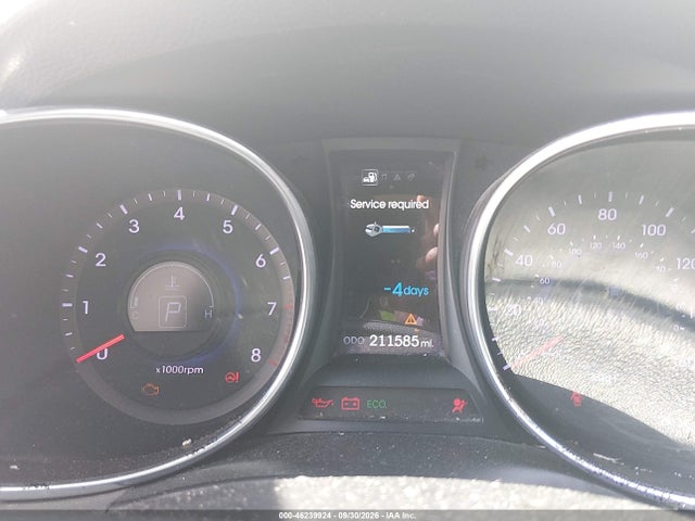 2013 Hyundai Santa Fe Sport 2.0t მანქანა იყიდება აუქციონზე, vin: 5XYZU3LA7DG087431, აუქციონის ნომერი: 46239924