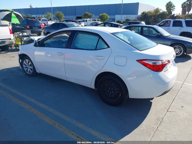 2T1BURHE7EC044768 Toyota COROLLA LE