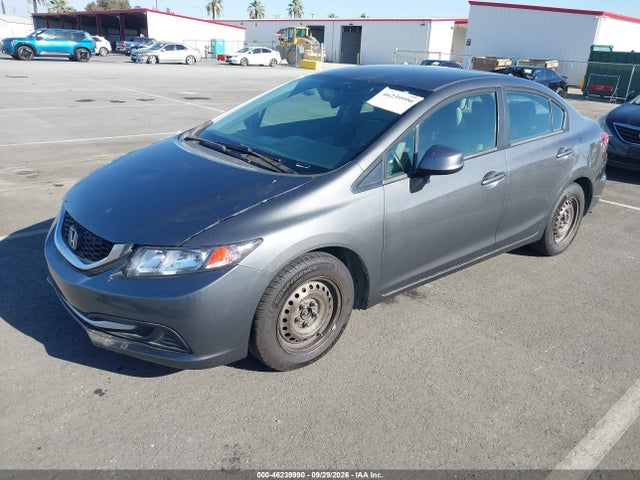 46239990 :رقم المزاد ، 2HGFB2F57DH508598 vin ، 2013 Honda Civic Lx مزاد بيع