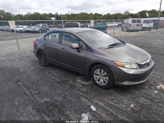 Auction sale of the 2012 Honda Civic Lx, vin: 19XFB2F53CE348485, lot number: 46240073