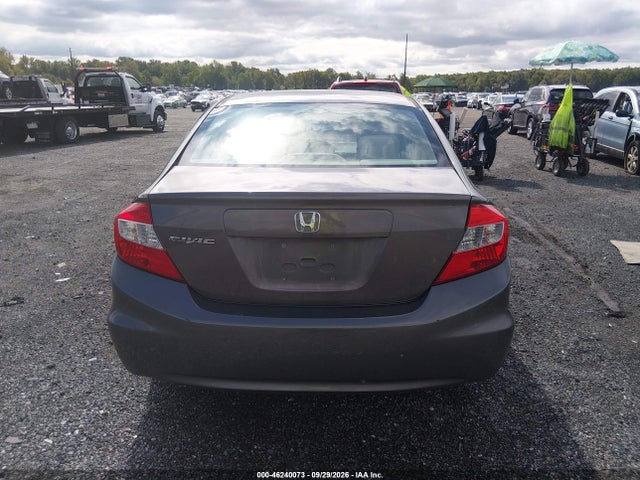 2012 Honda Civic Lx მანქანა იყიდება აუქციონზე, vin: 19XFB2F53CE348485, აუქციონის ნომერი: 46240073