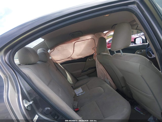 2012 Honda Civic Lx მანქანა იყიდება აუქციონზე, vin: 19XFB2F53CE348485, აუქციონის ნომერი: 46240073
