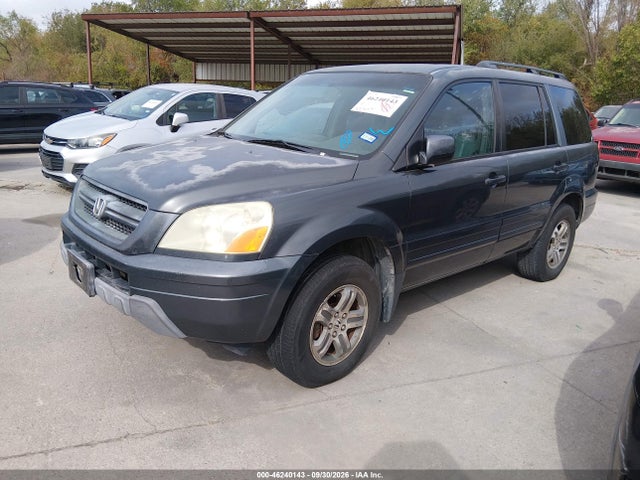 2004 Honda Pilot Ex-l მანქანა იყიდება აუქციონზე, vin: 2HKYF18514H536357, აუქციონის ნომერი: 46240143