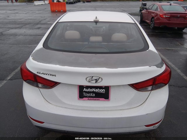 Hyundai ELANTRA SE 2016 5NPDH4AE9GH734502 Image 14