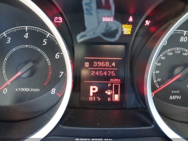 Aukcja sprzedaży 2014 Mitsubishi Lancer Es, vin: JA32U2FU0EU015874, numer aukcji: 46240218