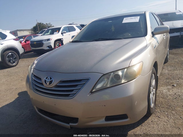 2007 Toyota Camry Hybrid მანქანა იყიდება აუქციონზე, vin: JTNBB46K573037486, აუქციონის ნომერი: 46240283