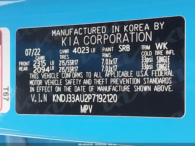 KIA SOUL EX 2023 KNDJ33AU2P7192120 Image 9