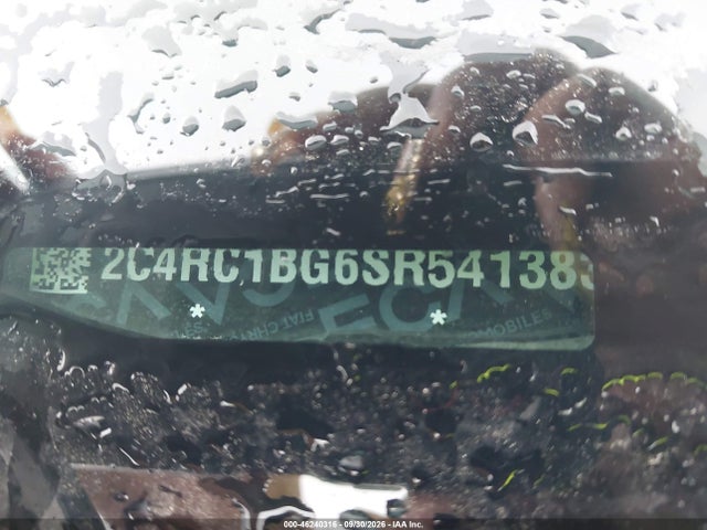 46240316 :رقم المزاد ، 2C4RC1BG6SR541383 vin ، 2025 Chrysler Pacifica Select مزاد بيع