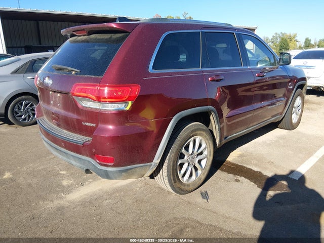 2016 Jeep Grand Cherokee Laredo მანქანა იყიდება აუქციონზე, vin: 1C4RJEAG1GC407508, აუქციონის ნომერი: 46240339