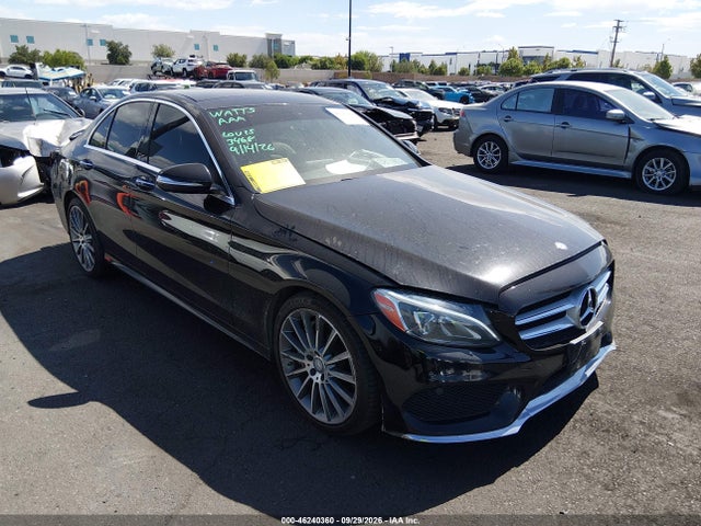 2015 Mercedes-benz C 300 Sport მანქანა იყიდება აუქციონზე, vin: 55SWF4JB4FU068682, აუქციონის ნომერი: 46240360
